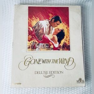 Gone With the Wind VHS Color 1939 2-Tape Set Deluxe Edition